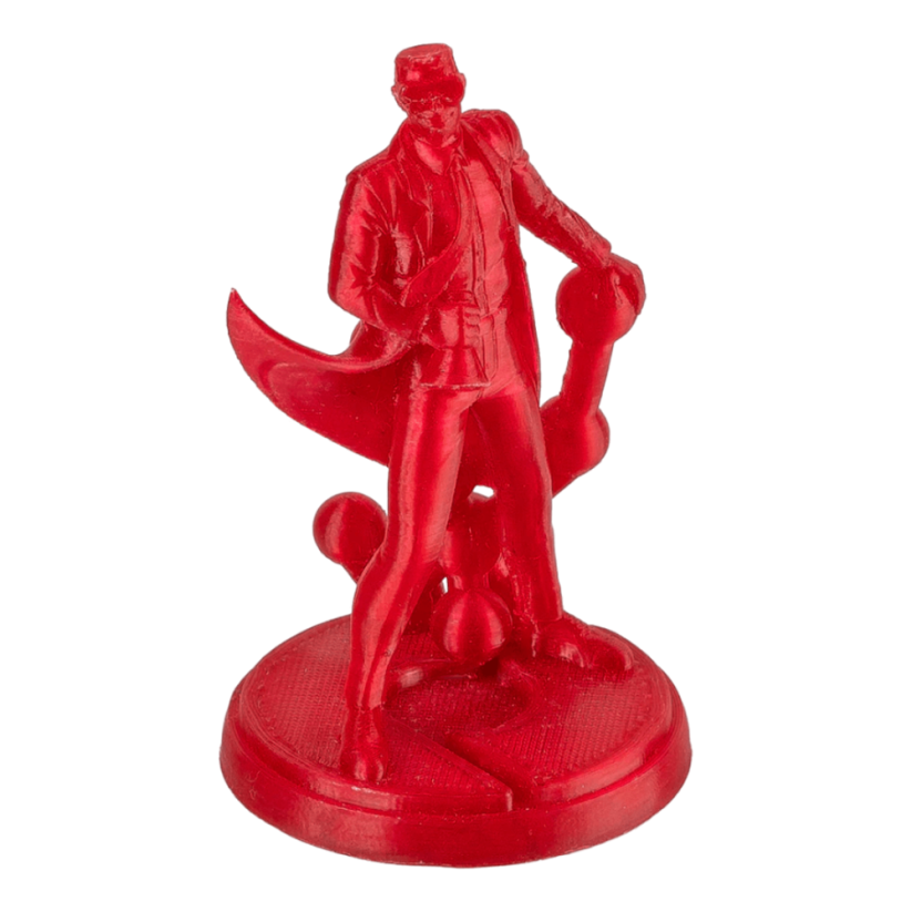 Polymaker PolyLite™ PET-G průsvitná červená (translucent red)