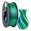 3DPower PLA SILK Dual Color - modrá/zelená (blue/green)