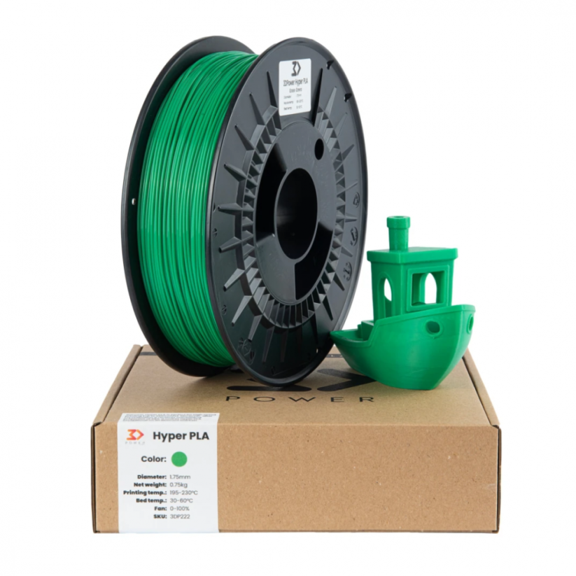 3DPower Hyper PLA Grass Green