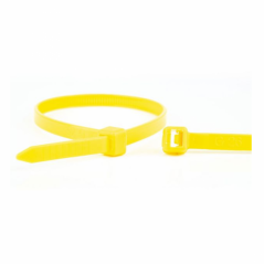 Stahovací pásky 100 x 2,5mm (balení 100 ks) žluté