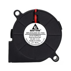 Gdstime Radiální ventilátor (blower) 5015 24V Dual Ball