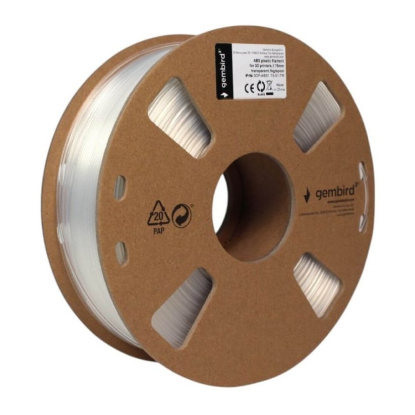 Gembird ABS transparent 1 kg
