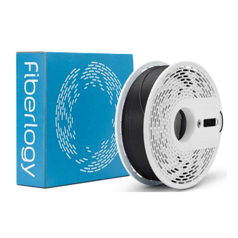 Fiberlogy PCTG+GF10 černá (black) 0,75 kg