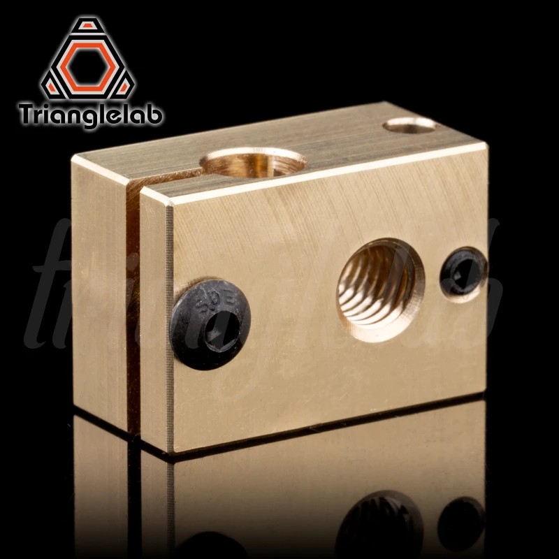 Trianglelab V6 brass heater block