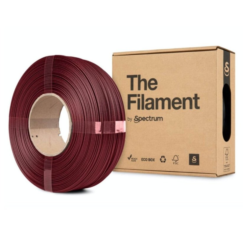 The Filament Refill PLA CF červená (red)