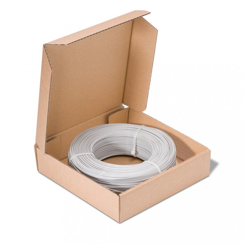 Filament Fiberlogy Easy PET-G Refill šedá (gray) Balení
