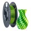 3DPower PLA SILK Dual Color - green/yellow 0,3 kg