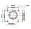 Gdstime Radiální ventilátor (blower) 4010 24V Dual Ball