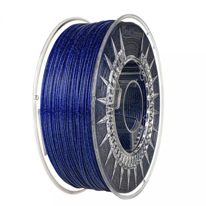 Filament Devil Design PLA galaxy super blue