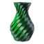 3DPower PLA SILK Dual Color - zelená/čierna (green/black)