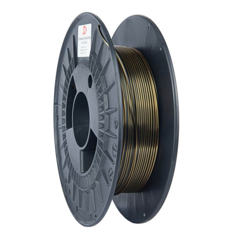 3DPower PLA SILK Dual Color - gold/black 0,3 kg