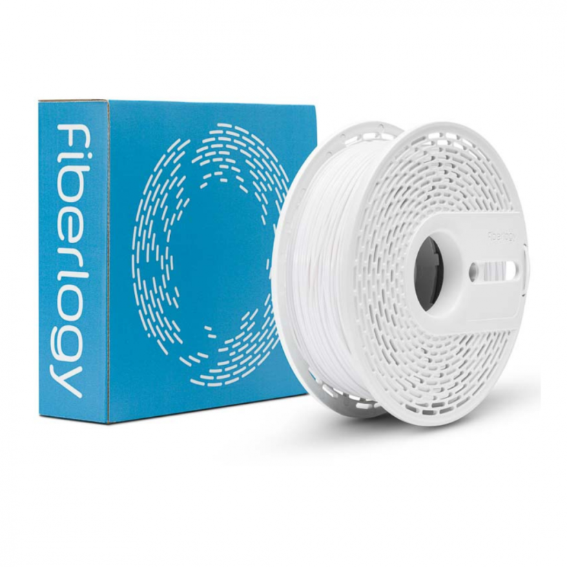 Fiberlogy Easy PET-G biela (white) 0,85 kg