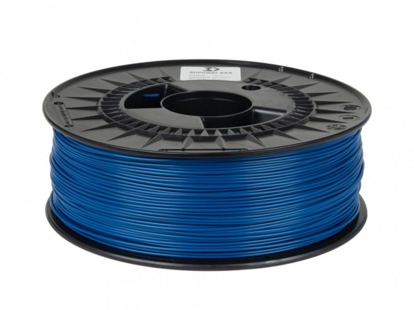Tlačová struna 3DPower ASA modrá (blue)