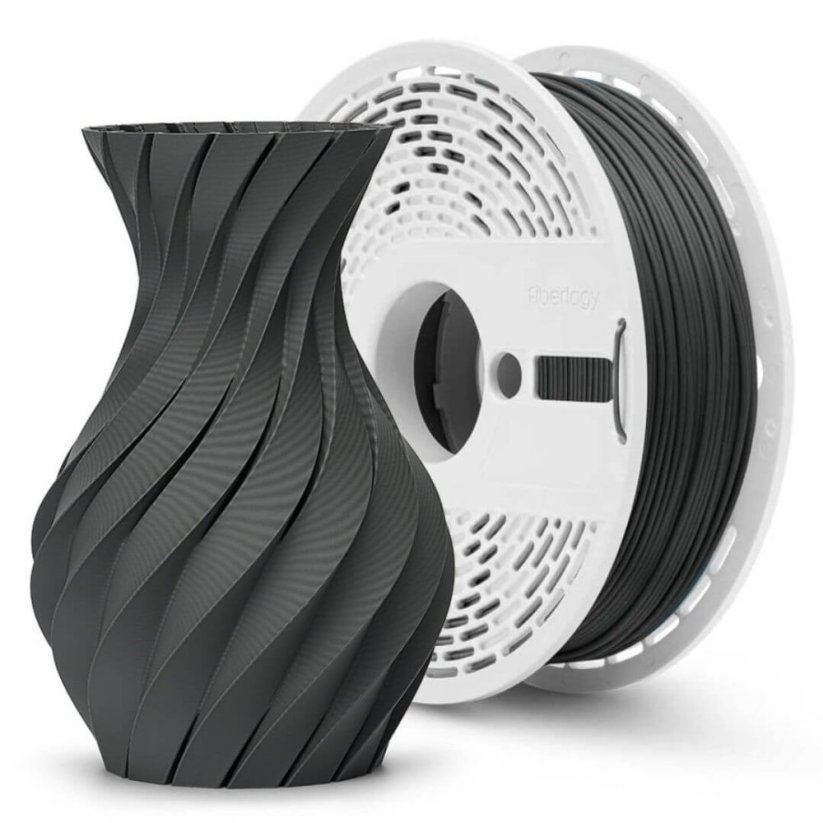 Fiberlogy Matte PLA grafitová (graphite) 0,85 kg
