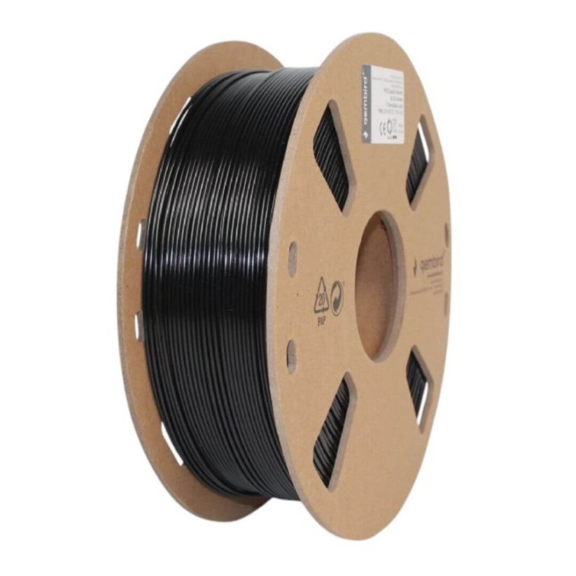 Gembird PET-G čierna (black)1 kg