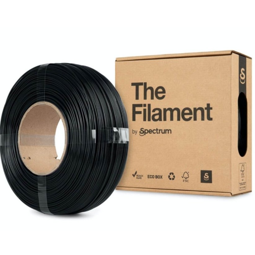 The Filament ReFill PETG černá (midnight black)