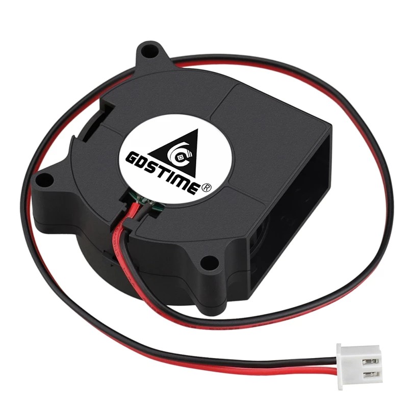 Gdstime Radiální ventilátor (blower) 4020 24V Dual Ball Kabel