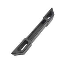 CNC aluminium frame brace for 2020 profiles – Voron Trident, black, 125 mm