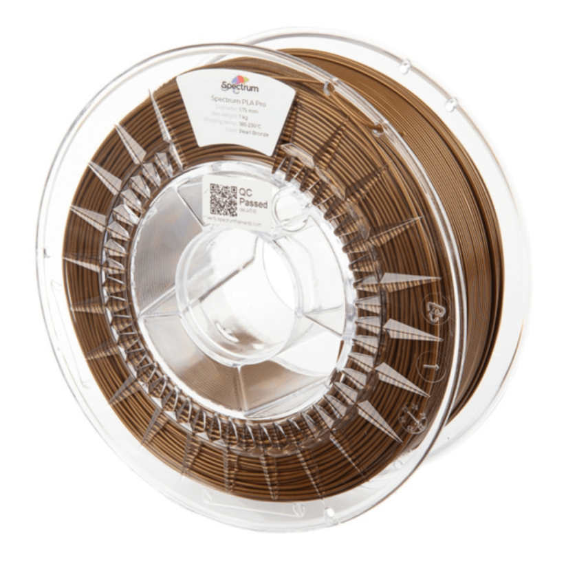 Spectrum PLA Pro perleťově bronzová (pearl bronze)