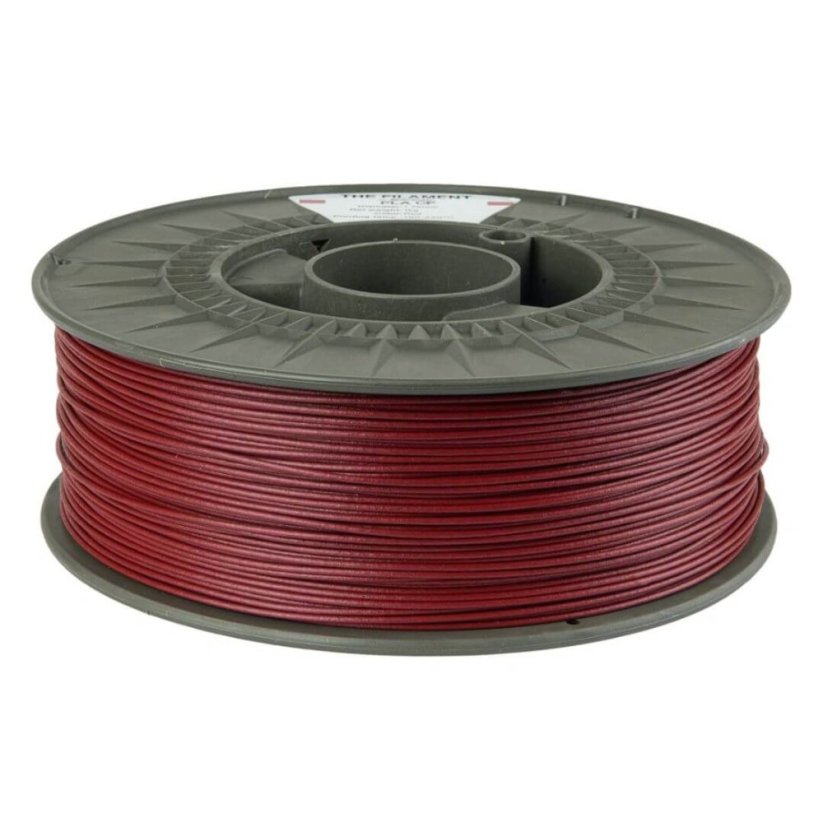 The Filament PLA CF červená (red)