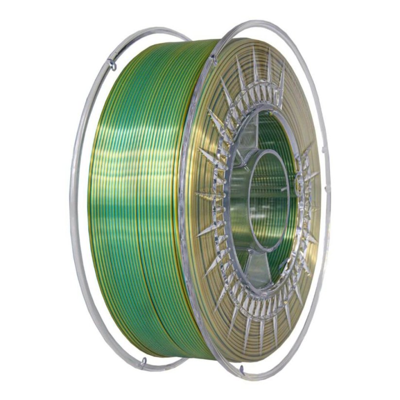 Devil Design Silk Dual zelená/zlatá (cold green/gold)