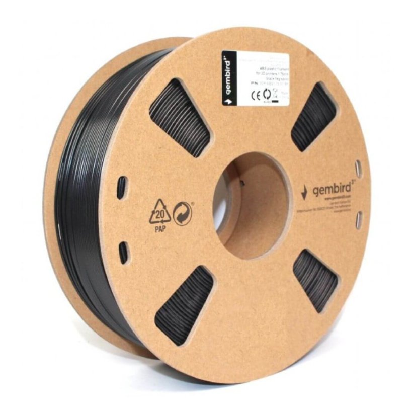 Gembird ABS čierna (black) 1 kg