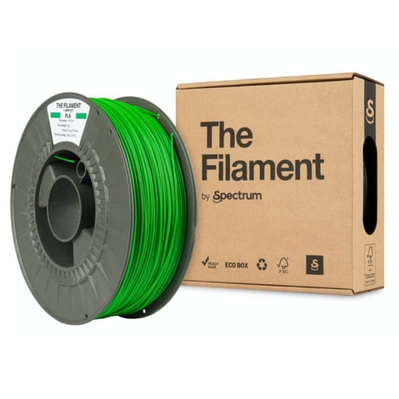 The Filament PLA circuit green
