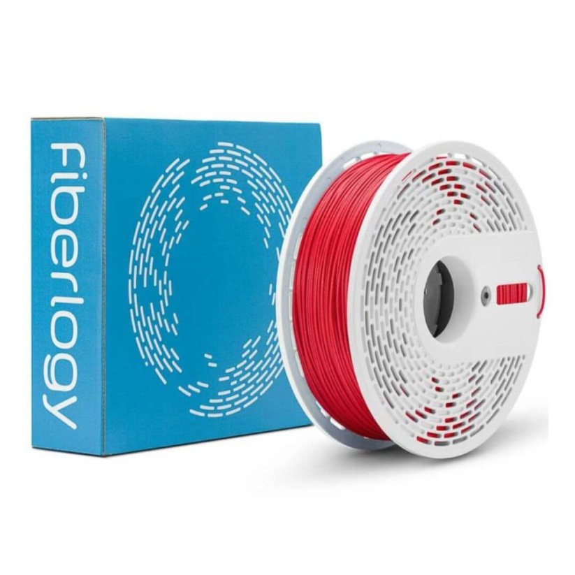 Fiberlogy ABS+GF červená (red) 0,75 kg