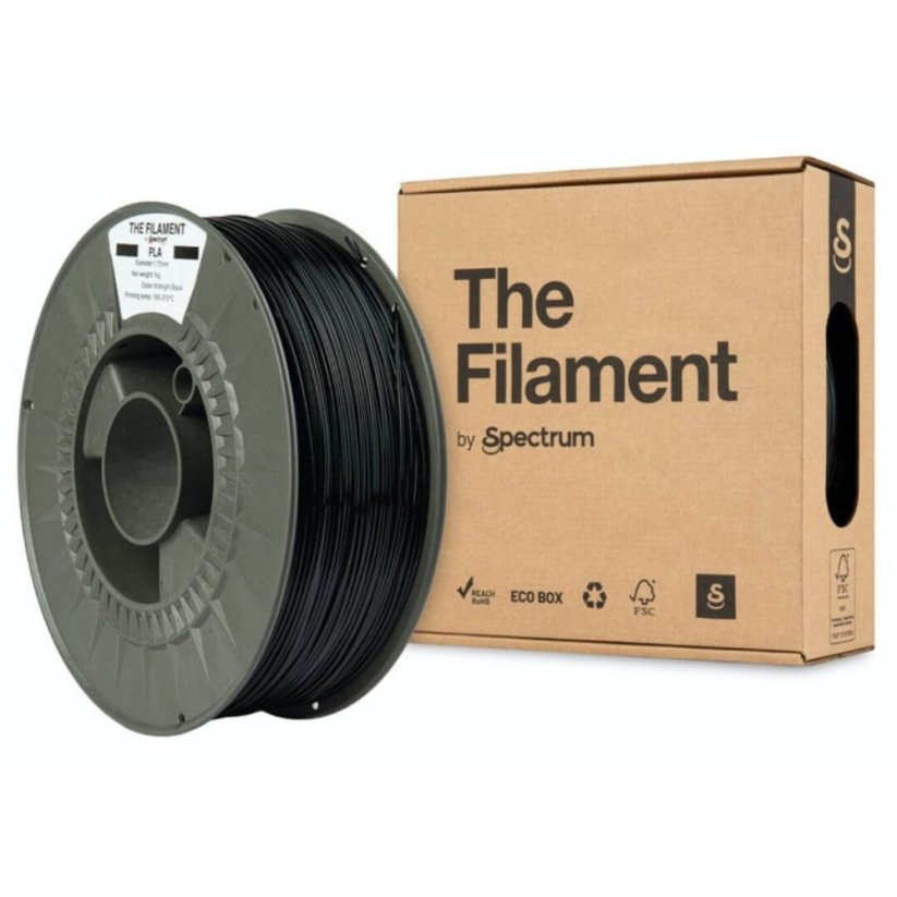 The Filament PLA midnight black
