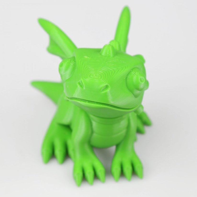 Filament Fiberlogy Refill Easy PLA svetlozelená (light green) Príšerka z PLA