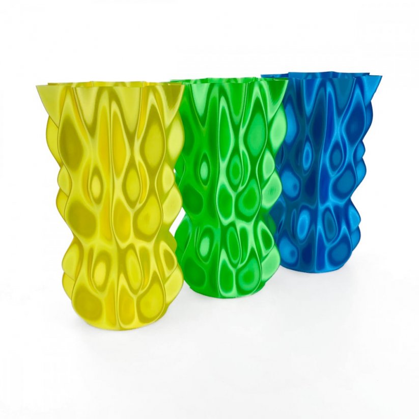 Filament Fiberlogy Fibersilk blue vase print