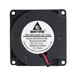 Gdstime Radiálny Ventilátor (Blower) 4010 5V Dual Ball