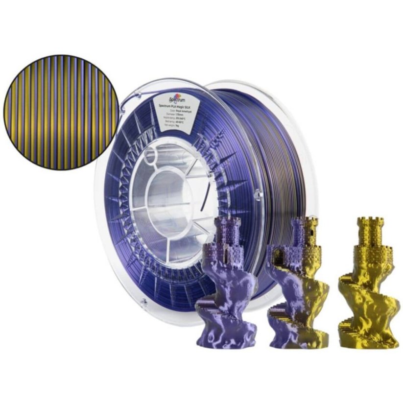 Spectrum PLA Magic SILK royal amethyst