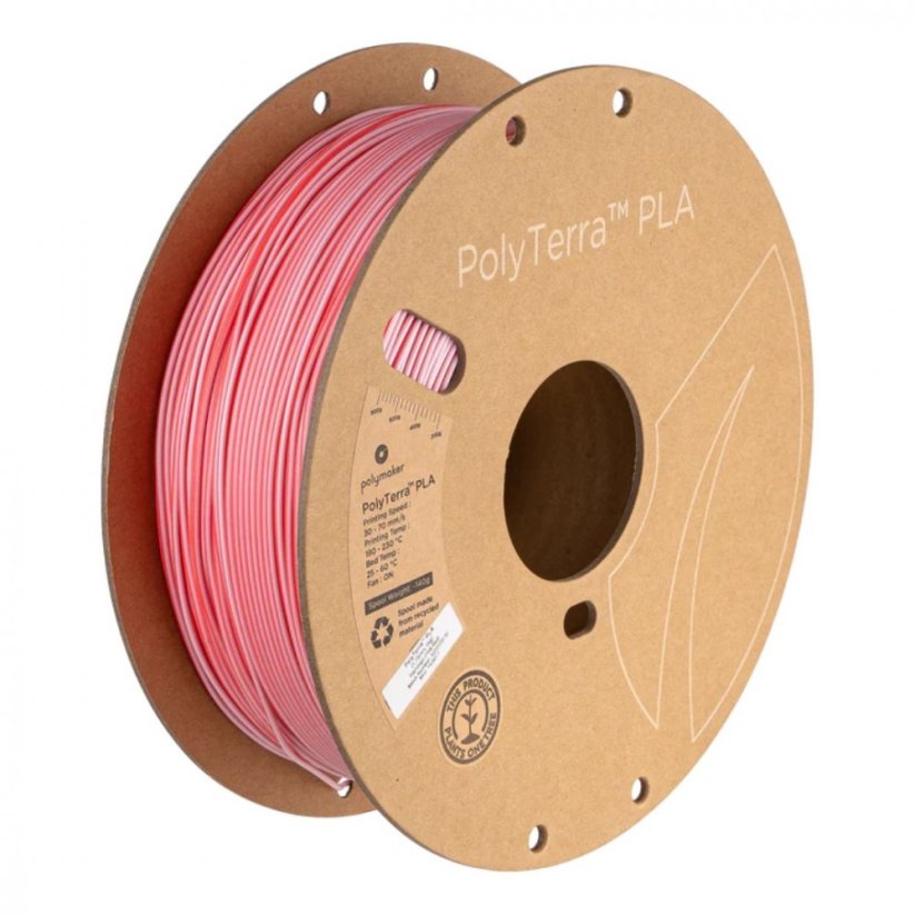 Polymaker PolyTerra™ Dual PLA flamingo (pink-red)