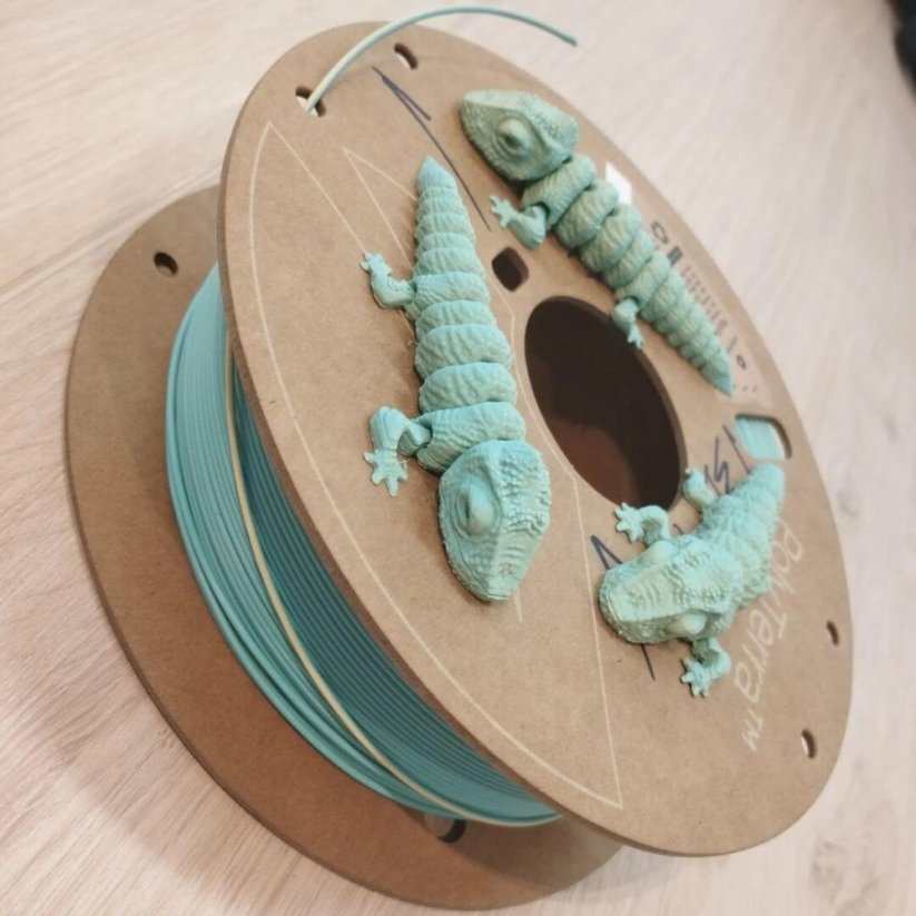 Polymaker PolyTerra™ Dual PLA chameleon (žlutá-zelenomodrá)