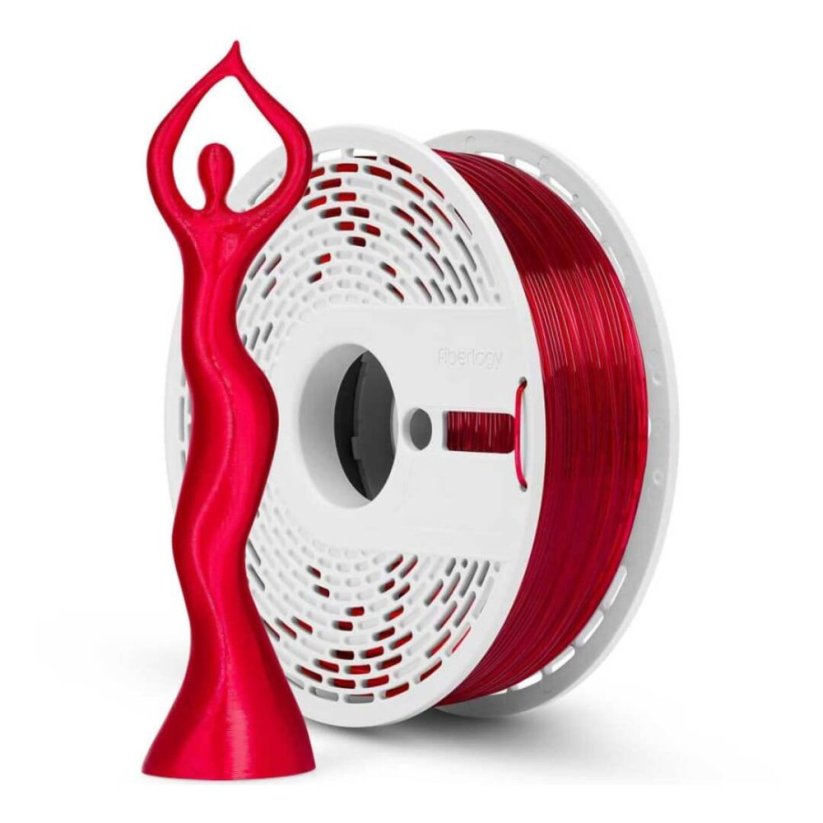 Fiberlogy HS PLA Clear pink 0,85 kg