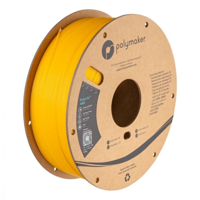 Polymaker PolyLite™ ABS - žltá