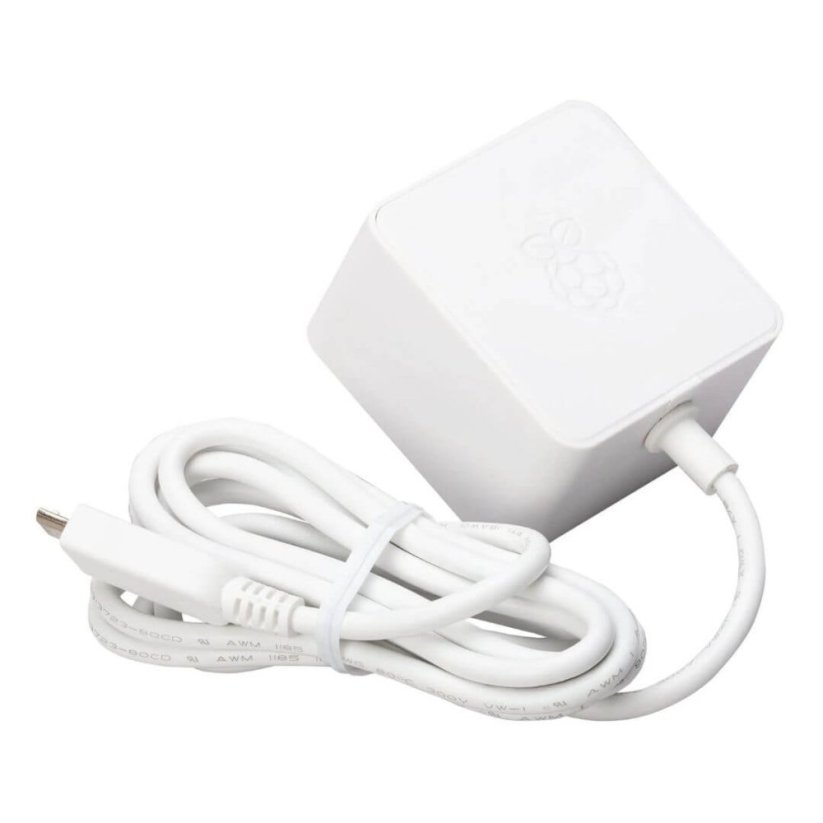 Raspberry Pi 12.5W Micro USB 1.5m power supply, EU, white