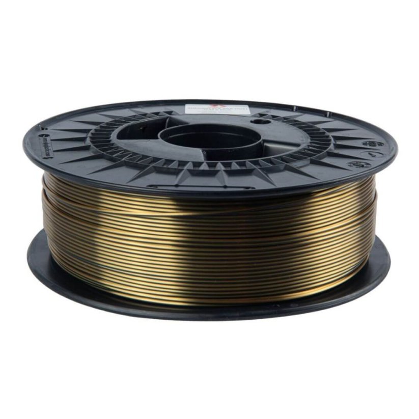 3DPower PLA SILK Dual Color - zlatá/čierna (gold/black)