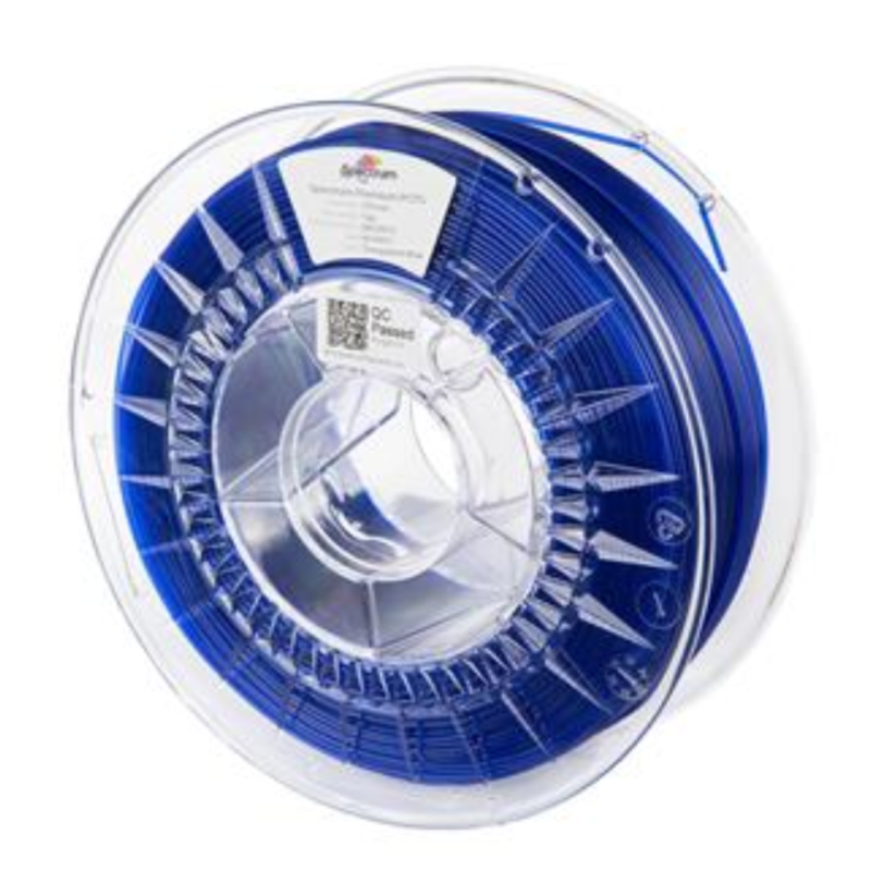 Spectrum PCTG premium transparent blue