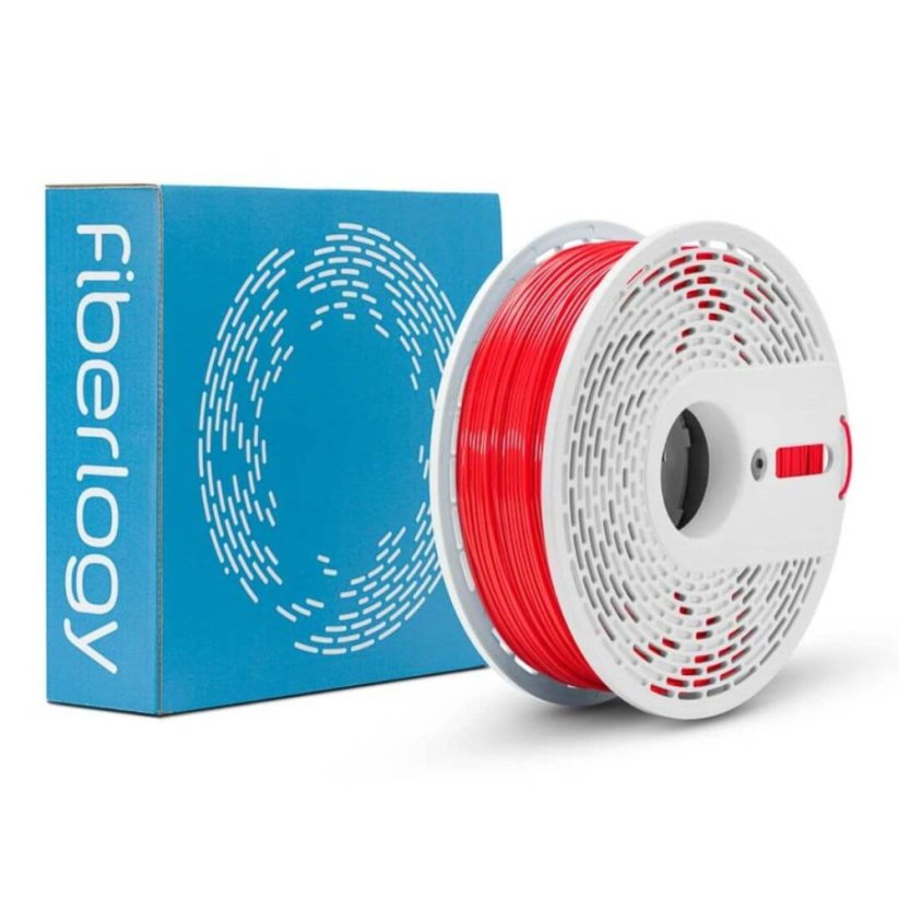 Fiberlogy ABS PLUS červená (red) 0,85 kg
