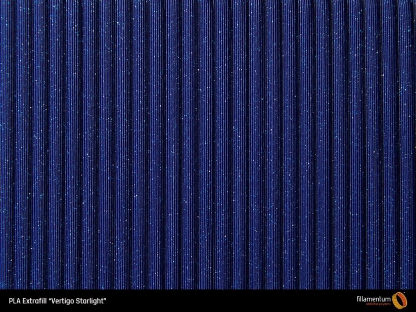 Filament Fillamentum Extrafill PLA blue (vertigo starlight) Color