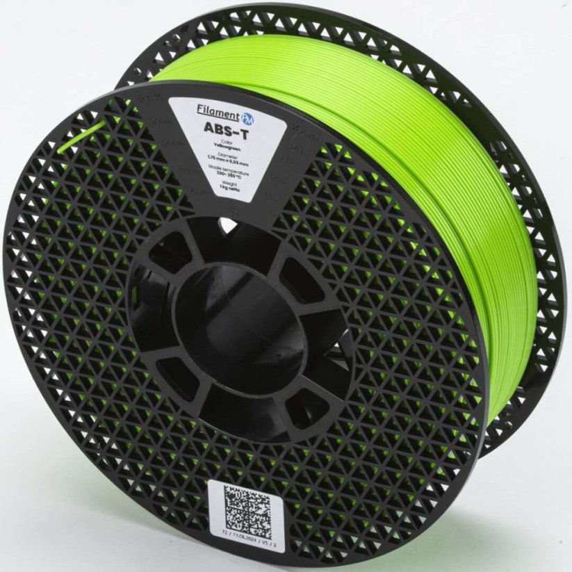 Filament PM ABS-T strieborná (yellowgreen)