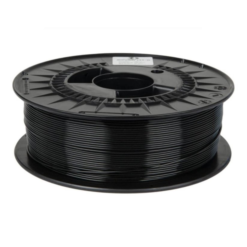 3DPower Basic PET-G černá (black) 3kg