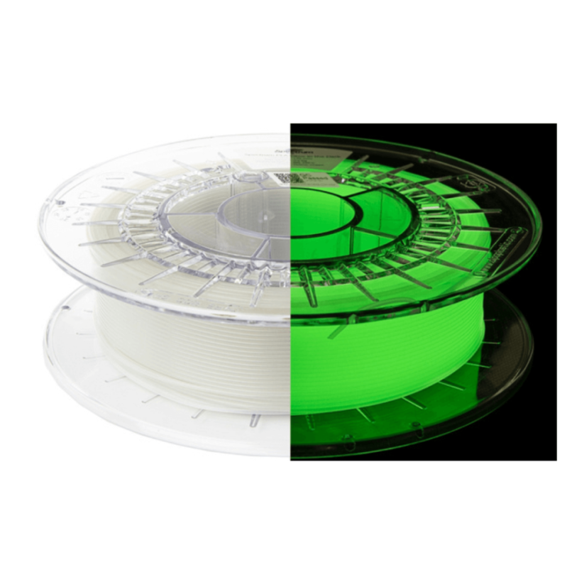 Spectrum PET-G svíticí ve tmě - žluto/zelená (glow in the dark - yellow-green) 0,5kg