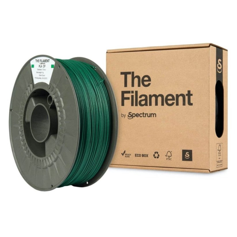 The Filament PLA CF green