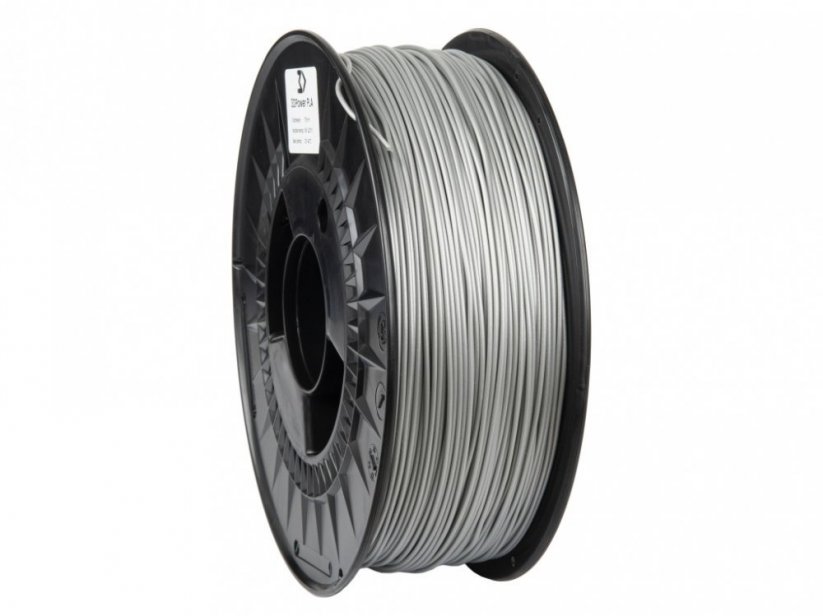 Filament 3DPower Basic PLA stříbrná (silver)
