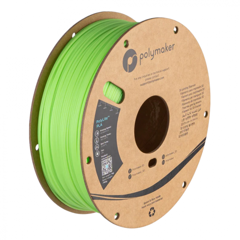 Polymaker PolyLite™ PLA luminous green