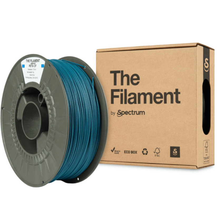 The Filament PETG CF modrá (blue)