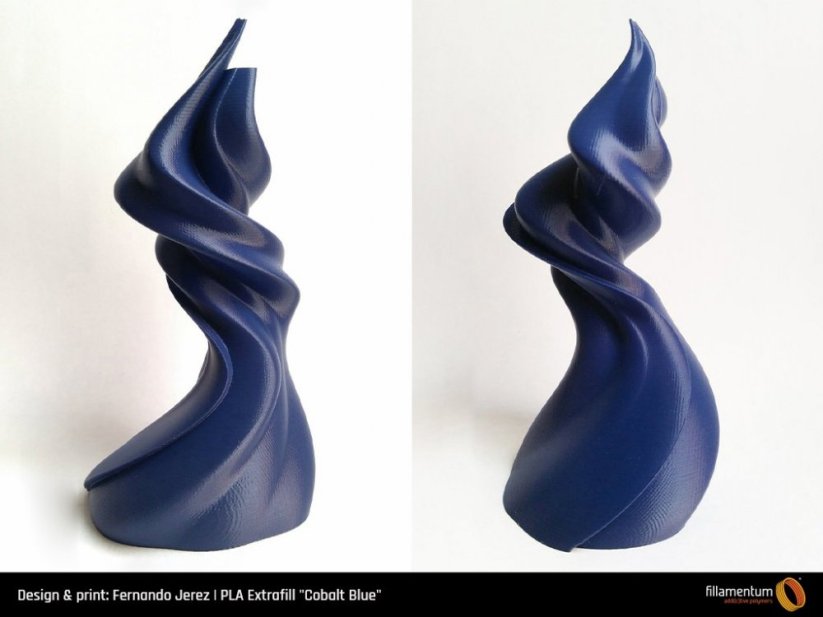 Filament Fillamentum Extrafill PLA cobalt blue Statues 3d printed